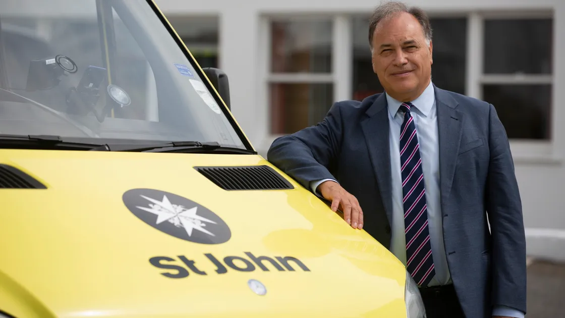 John Hollis is the new chairman of St John. (Picture by Peter Frankland, 29911287)