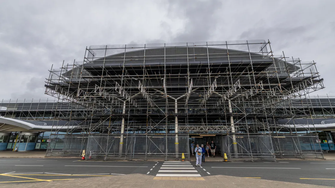 More than £6m. is needed for repairs to the roof of the airport terminal.