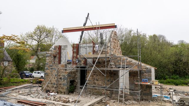 Talbot Valley barn a step closer to its completion