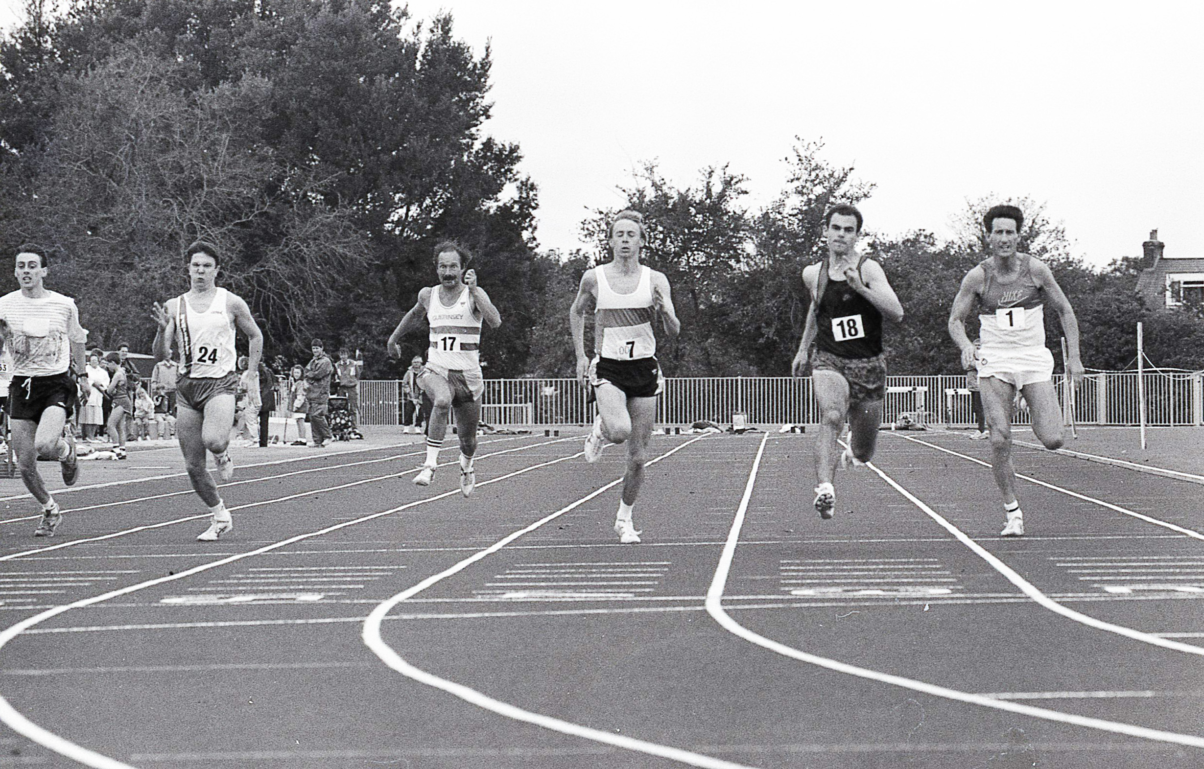 John's sprinting spanned three 'homes' of athletics