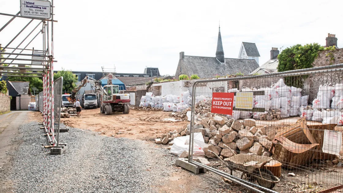 The former Channel Islands Lighting site in Doyle Road. (Picture by Adrian Miller, 24973275)