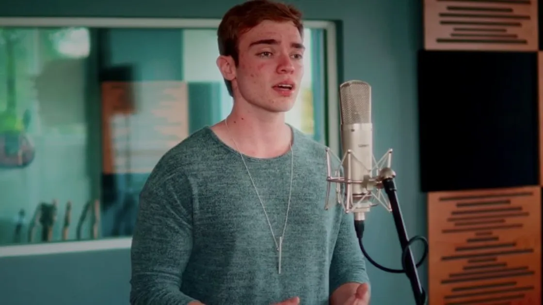 Oscar Armenta, 18, in his music video for No Right to Love You, which was used on ITV2’s Love Island.