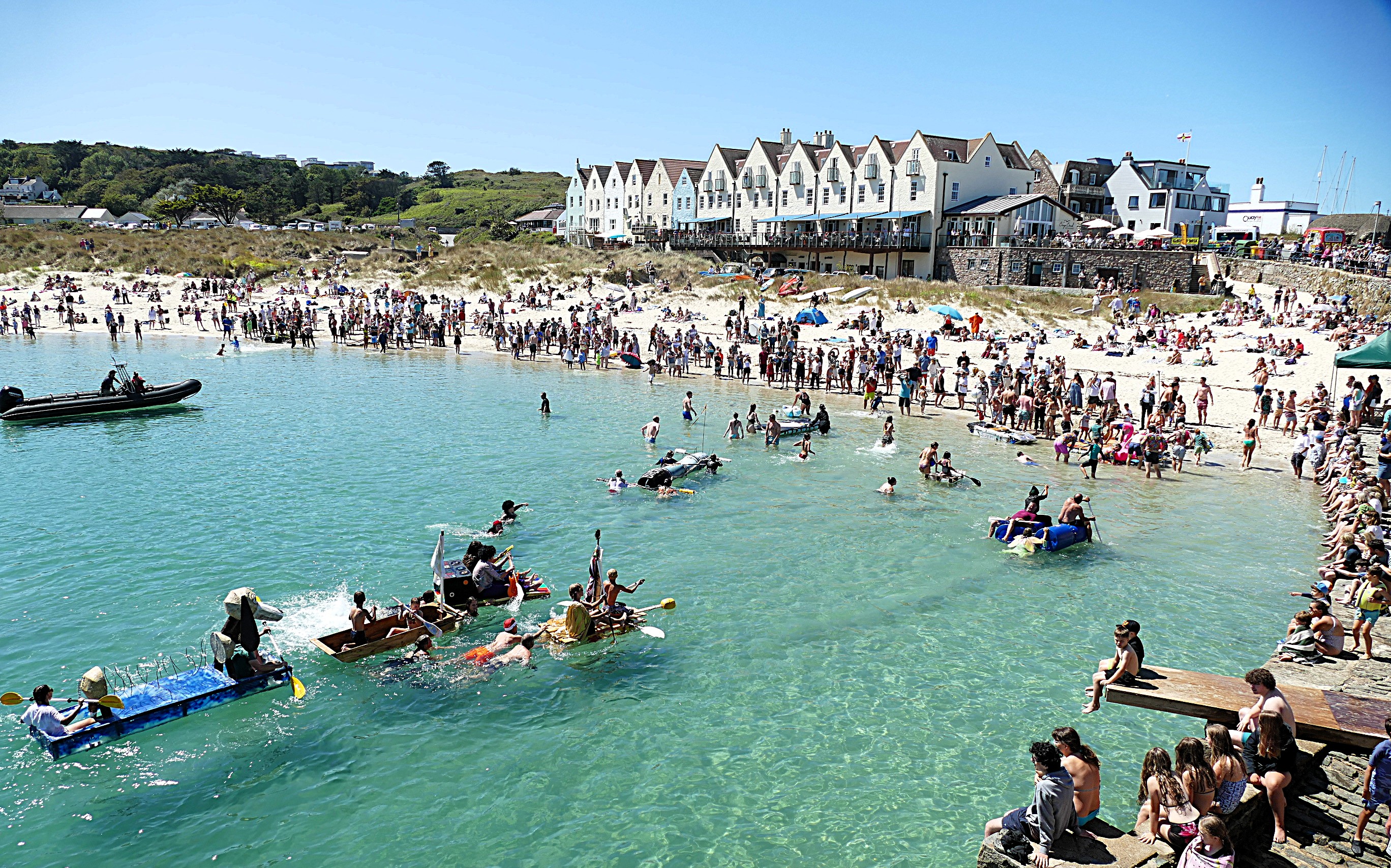 Extra boats help build ‘huge’ Alderney Week atmosphere