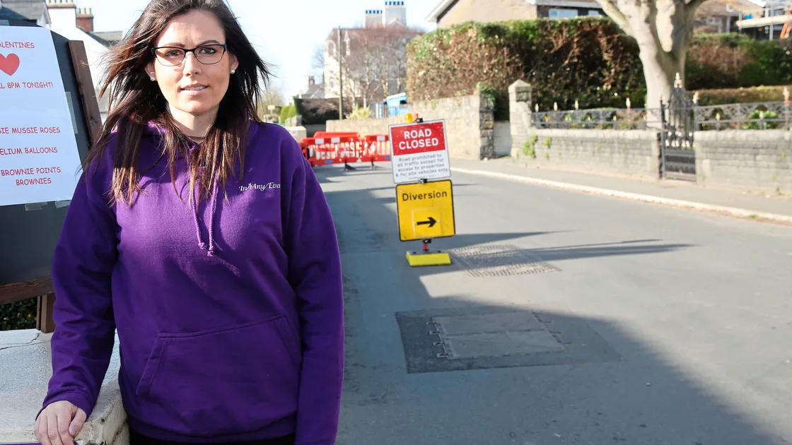 Lucy Prevel, owner of In Any Event along Braye Road, Vale, was in favour of the road being made 25mph.
                                                                                              (Picture by Adrian Miller, 23880432)