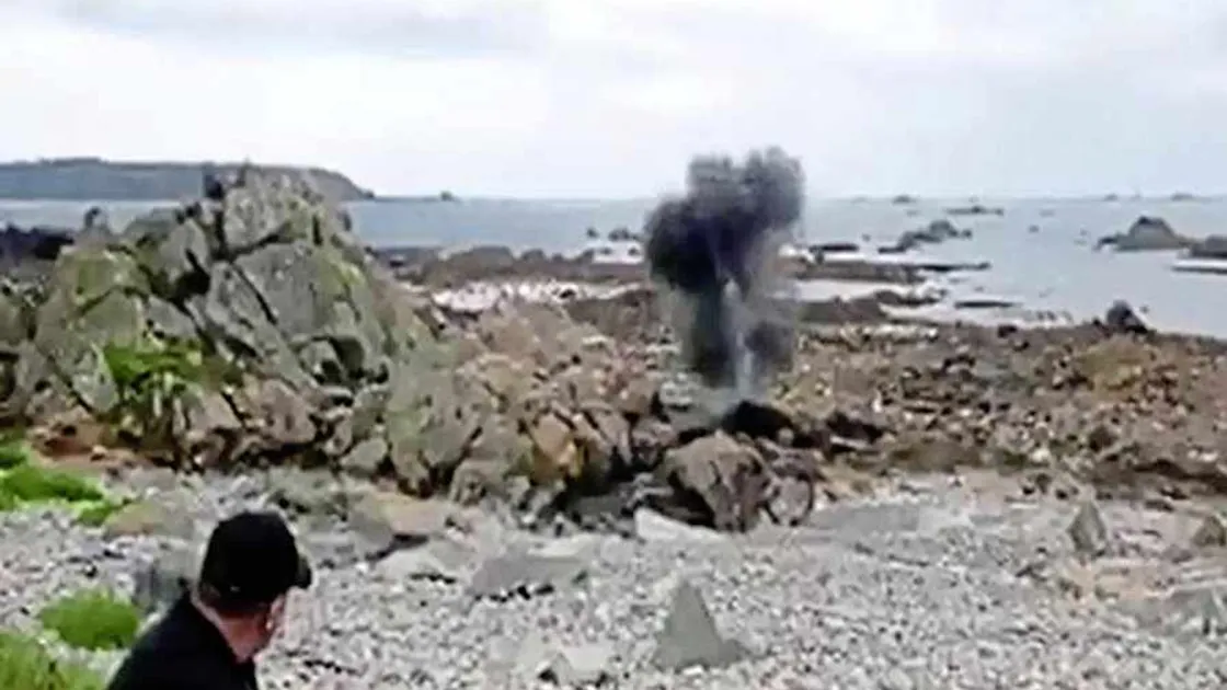 Pupil discovers bomb on Lihou Island school trip