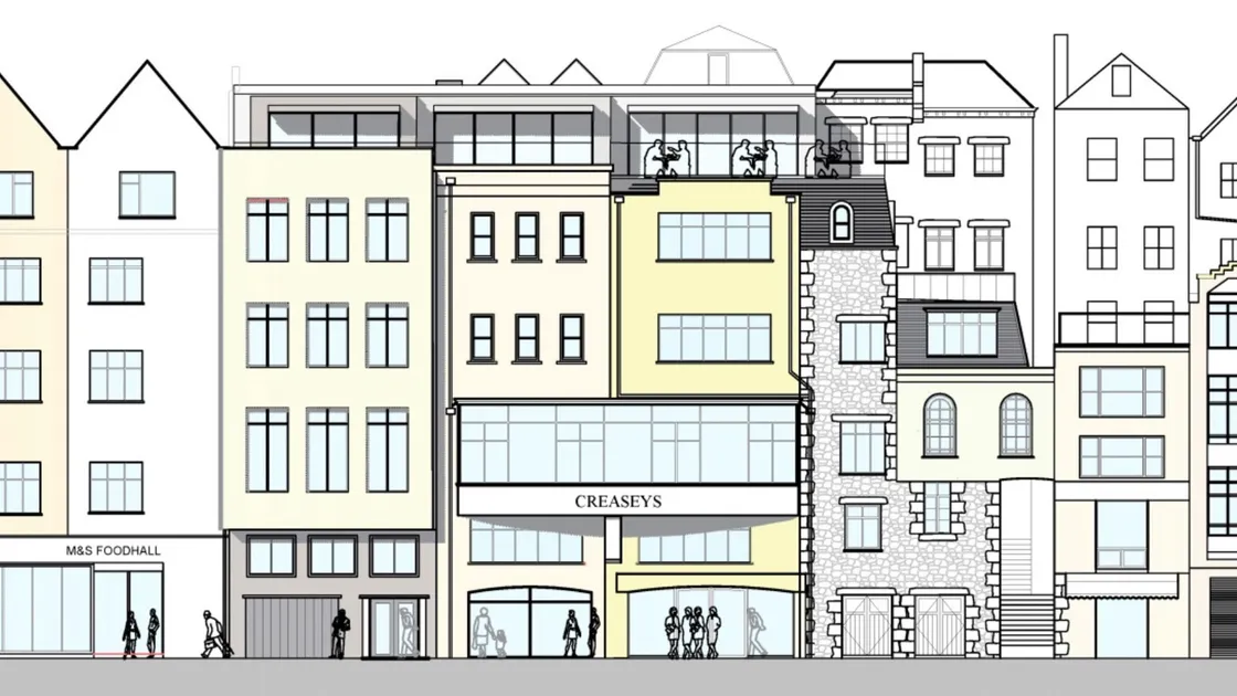 Creasey’s has been given permission to use the former HSBC offices for retail as planners decided that its benefit as a shop outweighed concerns about its impact on the St Peter Port seafront.