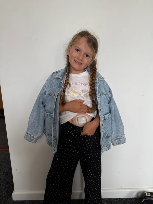 ‘We did injections for around six months before moving onto an insulin pump, which helped, but the reality is, type 1 diabetes never switches off.’