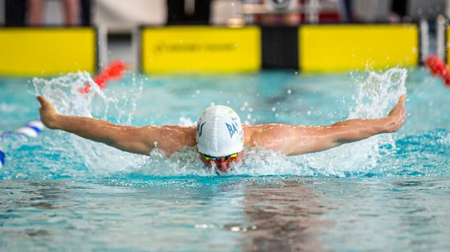 Newcomers make up half of Guernsey swim team for Orkney