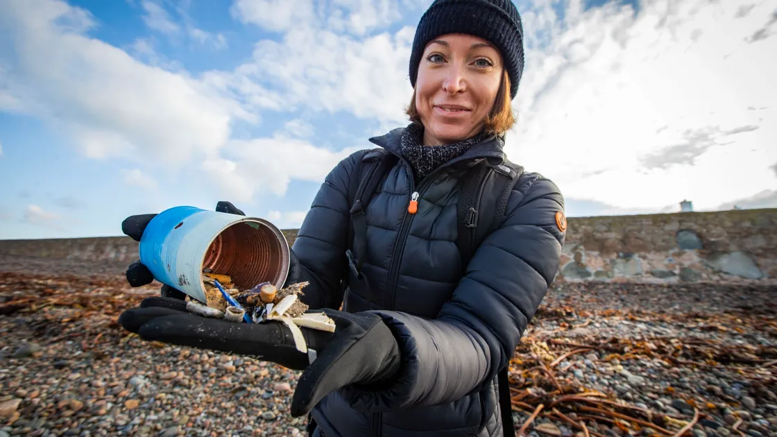 Helen Quin of the Clean Earth Trust at Cobo. (Pictures by Sophie Rabey, 29095021)
