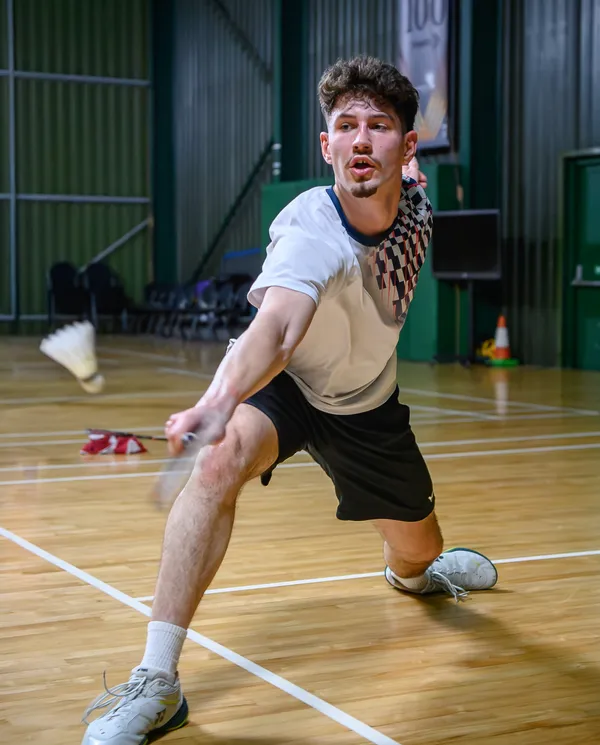 Ben Chater was representing the Falkland Islands at the Easter 100.