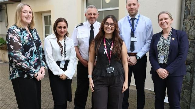 London visitors share work to reduce violence against women