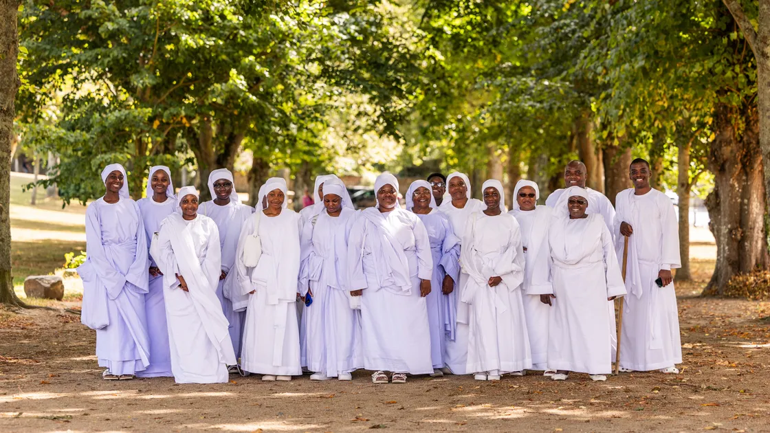 The Johane Masowe Chishanu Apostles, a religious independent Christian community that was formed in Zimbabwe in 1931, have been enjoying a break in Guernsey. They are pictured in Cambridge Park.