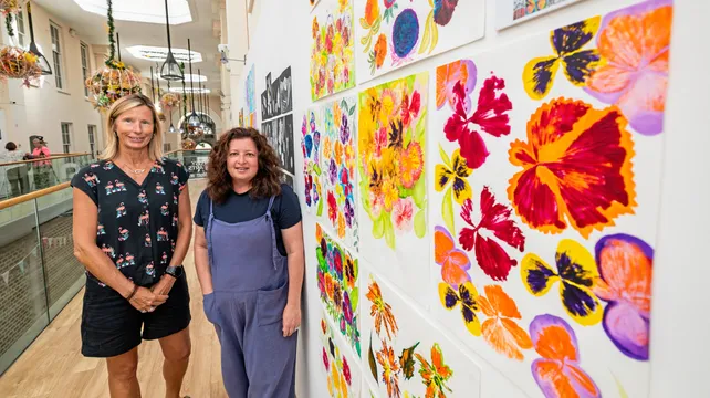 Bailiwick Social Prescribing artwork on show for first time