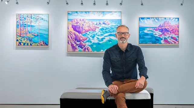 ‘If you want a deeper connection to the artwork, the text is the key’