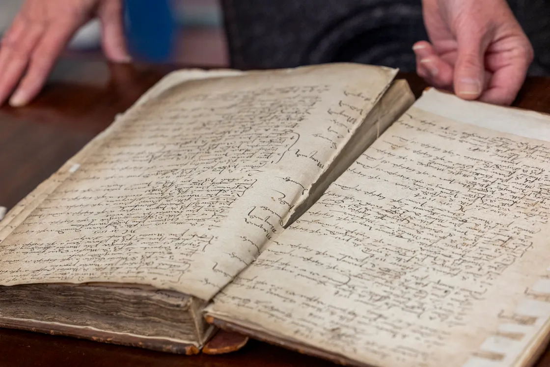The volumes contain hand-written records of births, marriages and deaths and in some cases span decades from a single church.