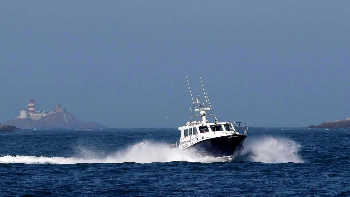 Causeway Explorer is having standard engine maintenance as well as a good clean of her hull and being anti-fouled. (Picture by Sheelagh Niles)
