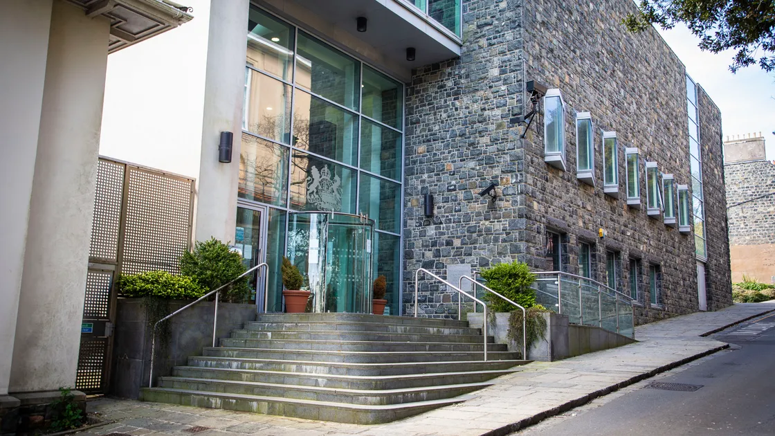 Guernsey's court building in St James Street, St Peter Port. (29512239)
