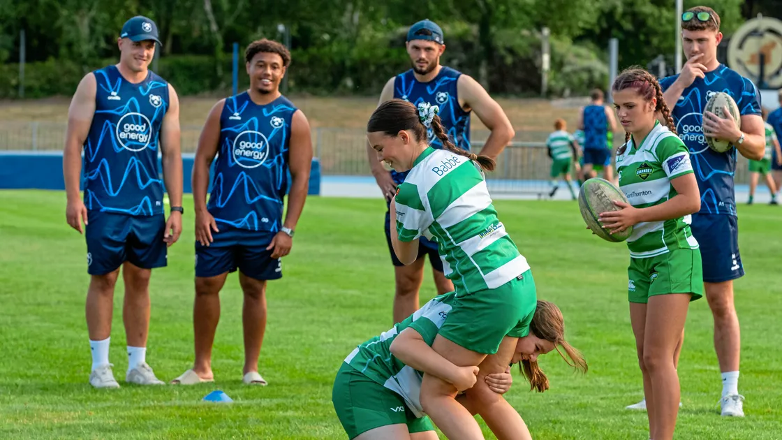 Guernsey Rugby Academy deputy chairman Dave McGall was thrilled with how the session went.