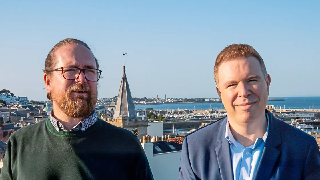 Ollie Brock and Simon Bone from Island Land