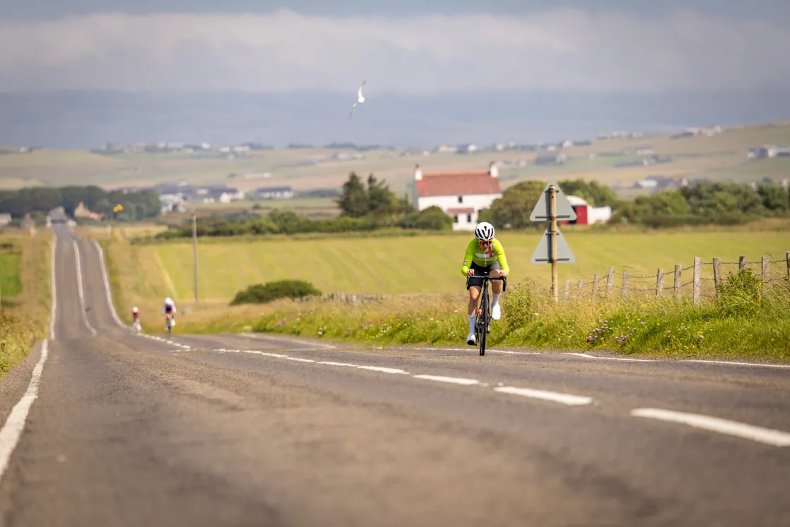 The open time trial course on Orkney’s biggest island.