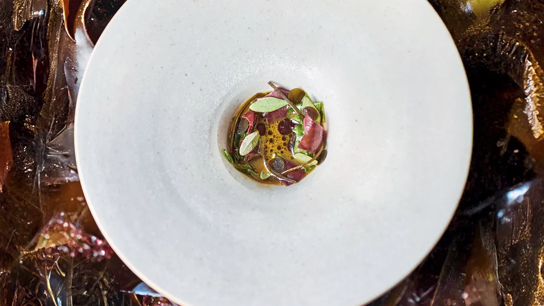 ‘The soup we make is made up of lots of the island’s seaweed, sometimes up to 10 or 12 different varieties’