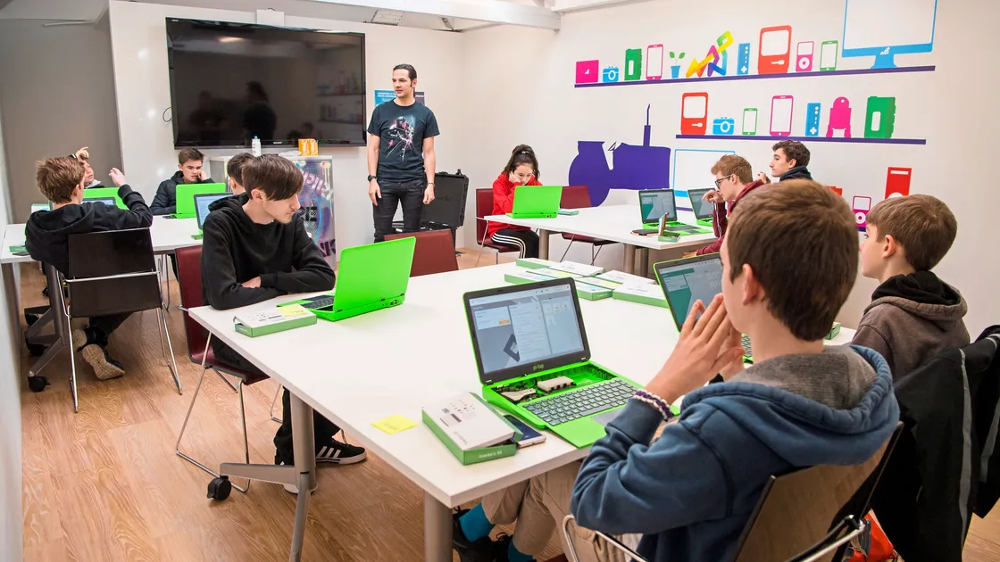 Students at top of the class in computer skills