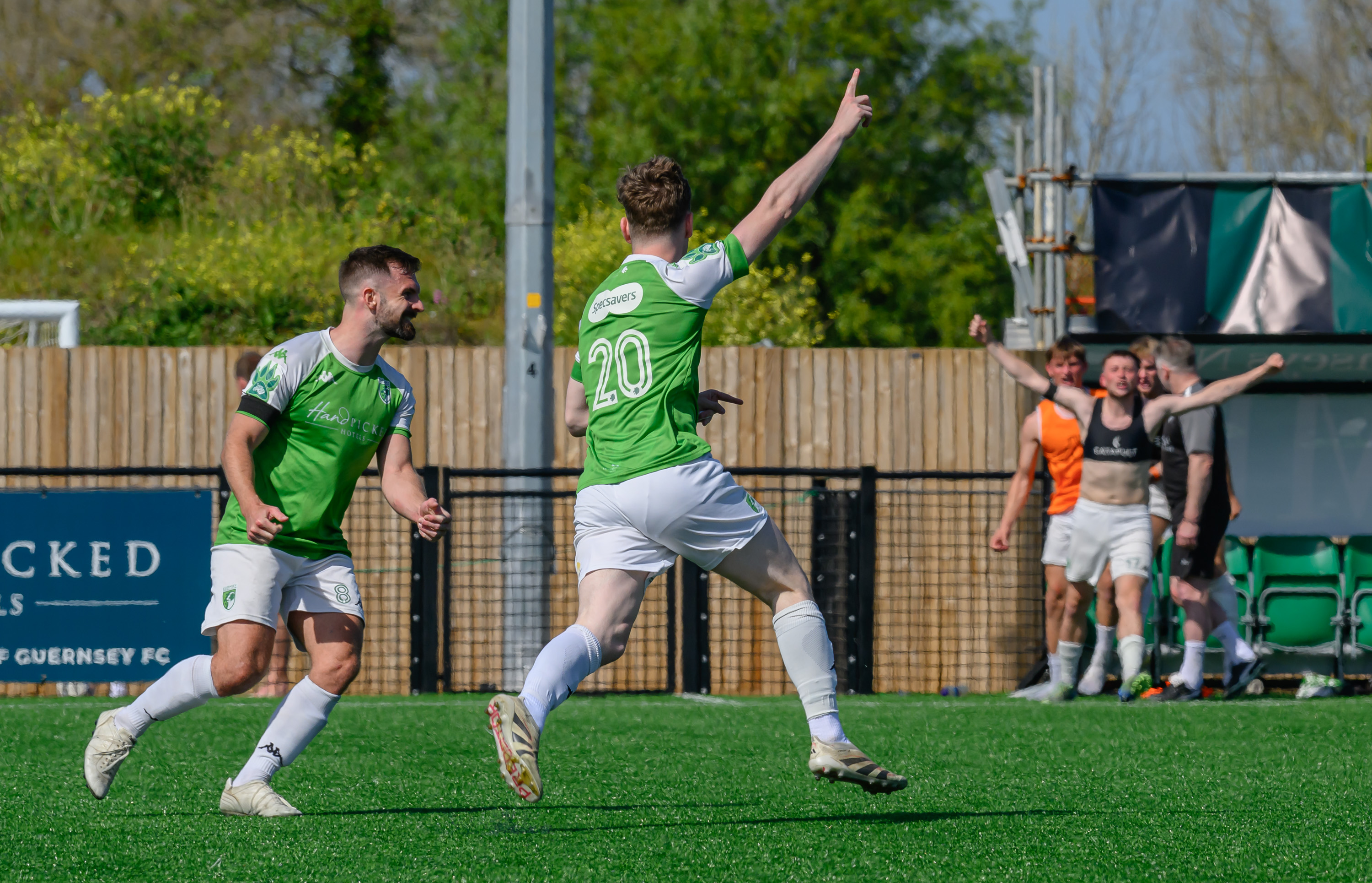 The Green Lions will have home comforts for play-off semi-final