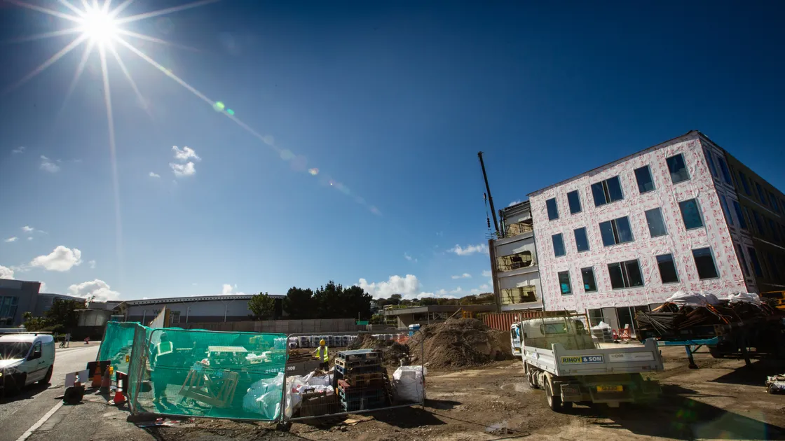 Admiral Park - Phase Two of Comprop's development had been paused. (Picture By Peter Frankland, 30046822)
