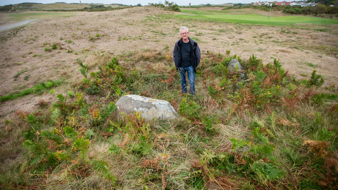 States archaeologist Phil De Jersey. (Picture by Luke Le Prevost, 31264987)