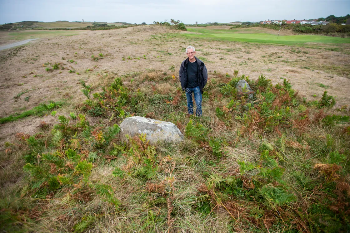 States archaeologist Phil De Jersey. (Picture by Luke Le Prevost, 31264987)