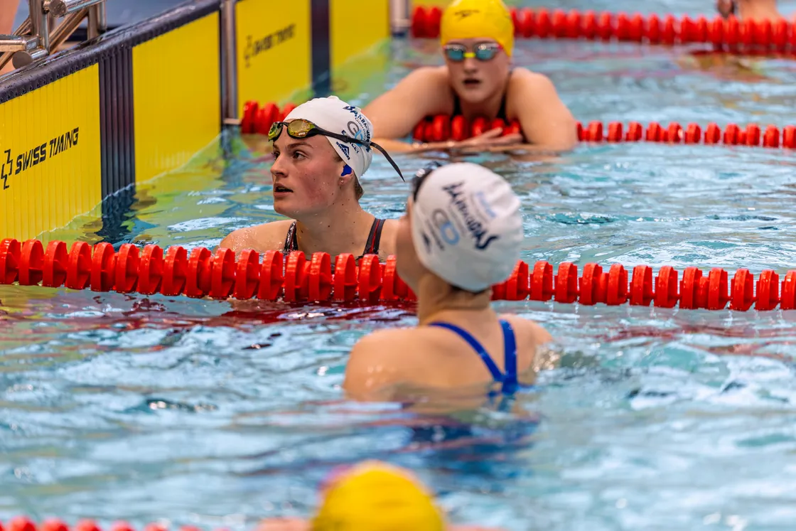 ‘She’s a dream swimmer for a coach, and she’s a great role model who gets on with all the swimmers’