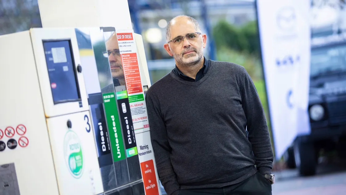 Robert Cornelius, general manager at Forest Road Garage and president of the Guernsey Motor Trade Association.  (Picture by Peter Frankland, 30217322)