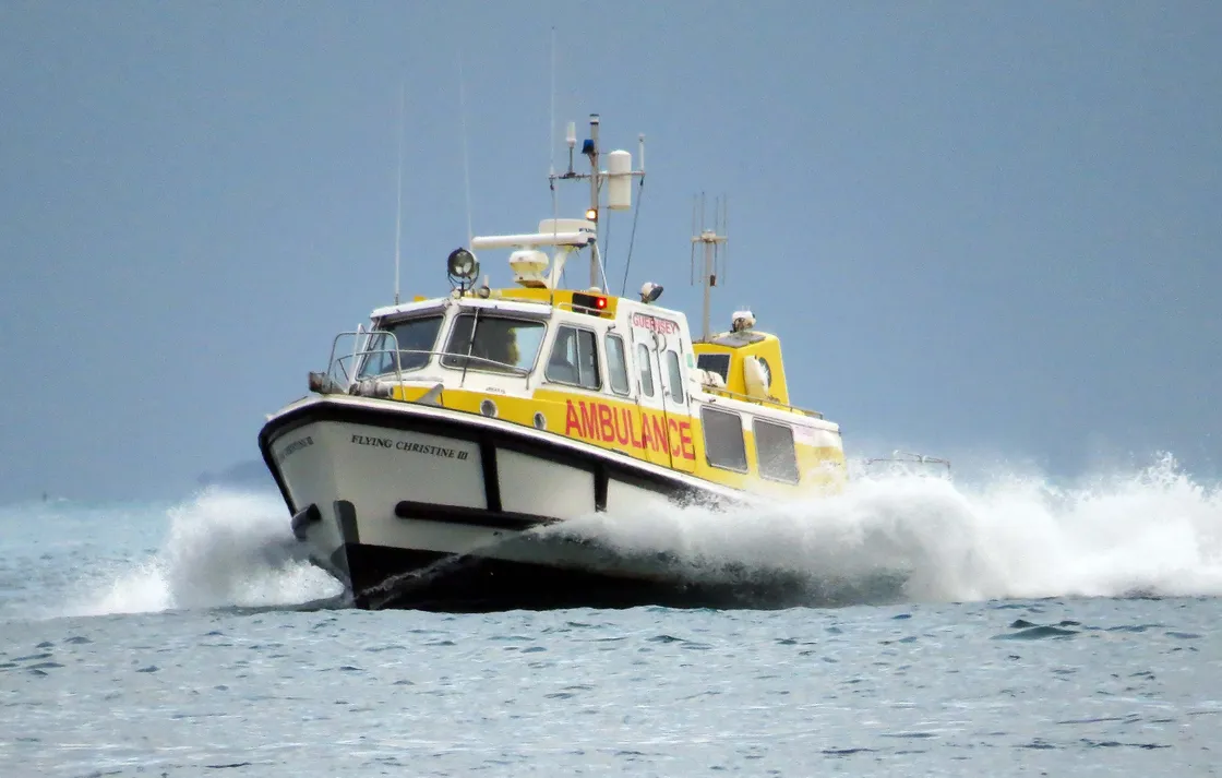 Pic by Tony Rive. St John Marine Ambulance, the Flying Christine III. (27883584)