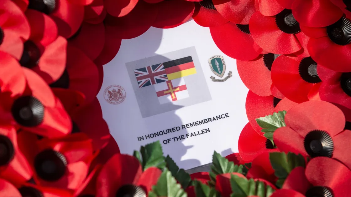 Remembrance service at Fort George Military Cemetery. (Picture by Peter Frankland, 26323874)