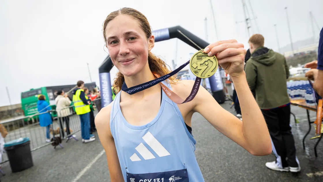Butterfield Half Marathon women's winner Eleanor Jamieson.