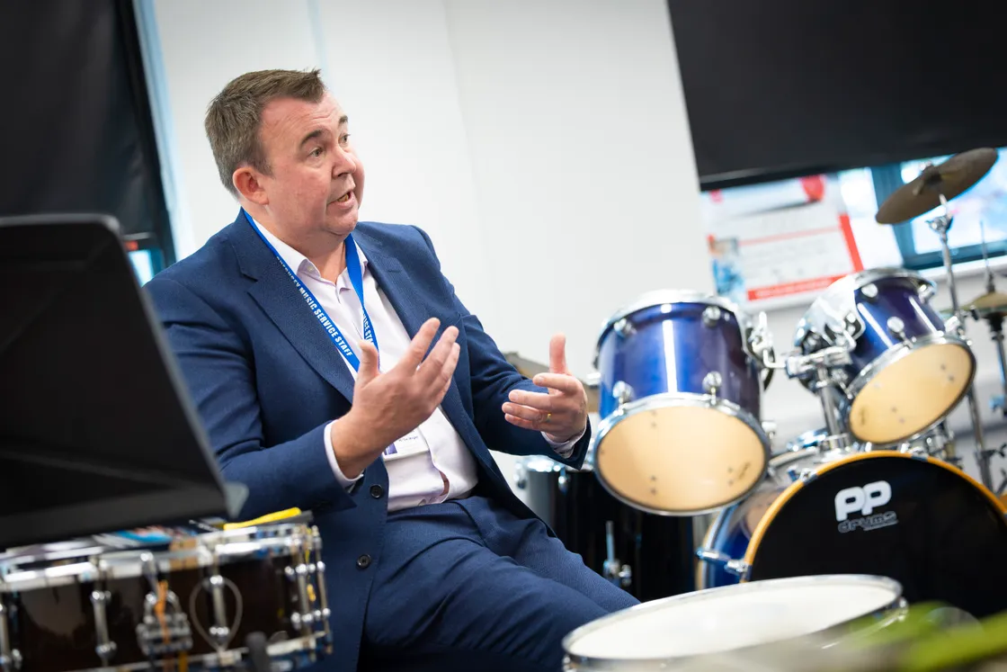 Tim Wright, head of the Guernsey Music Service, put forward several reasons for the strength of the music community locally.