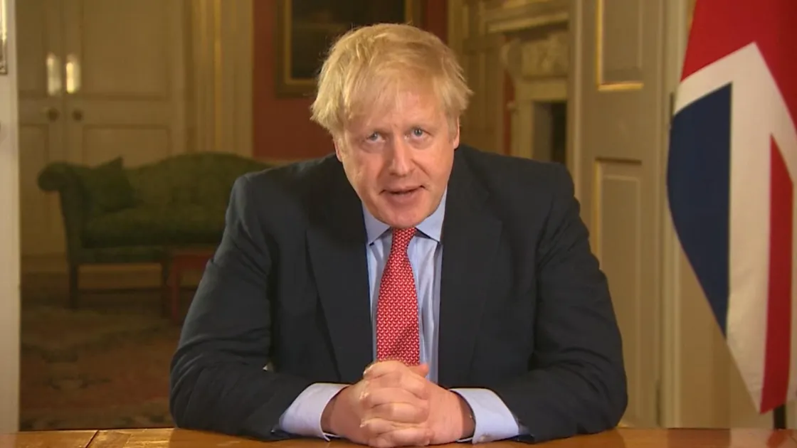 Prime Minister Boris Johnson is in intensive care following a diagnosis of Covid-19. (PA Video/PA Wire. 27910235)