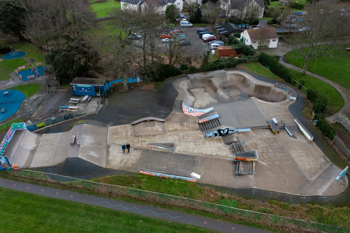 Jubilee Skatepark behind Beau Sejour. (33948713)