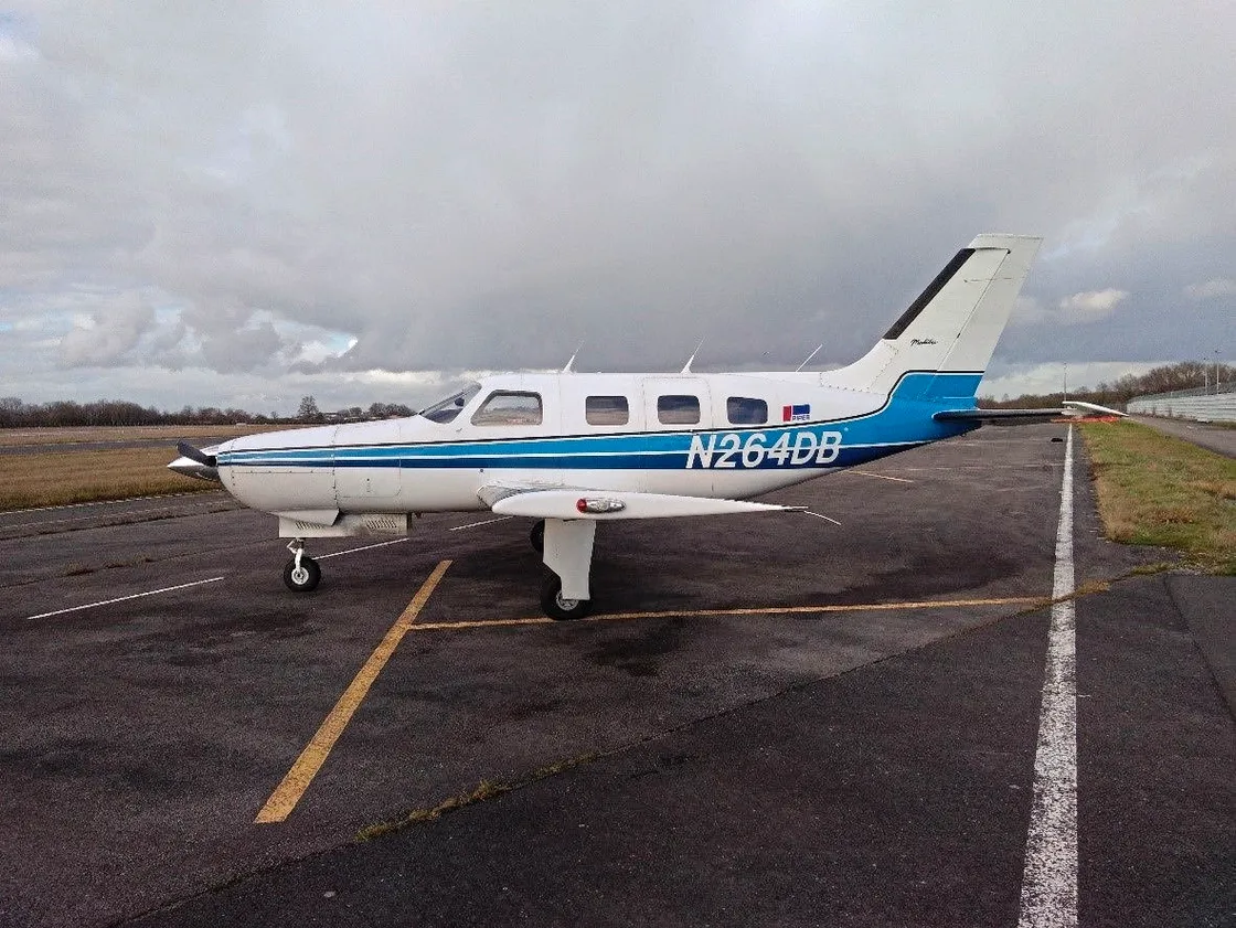Undated photo issued by the Air Accidents Investigation Branch of the Piper Malibu aircraft N264DB which crashed into the Channel on 21 January killing footballer Emiliano Sala. PRESS ASSOCIATION AAIB/PA Wire