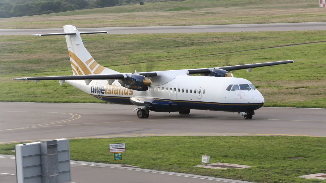 Blue Islands wants the Transport Licensing Authority to remove conditions on how many inter-island flights it has to operate.