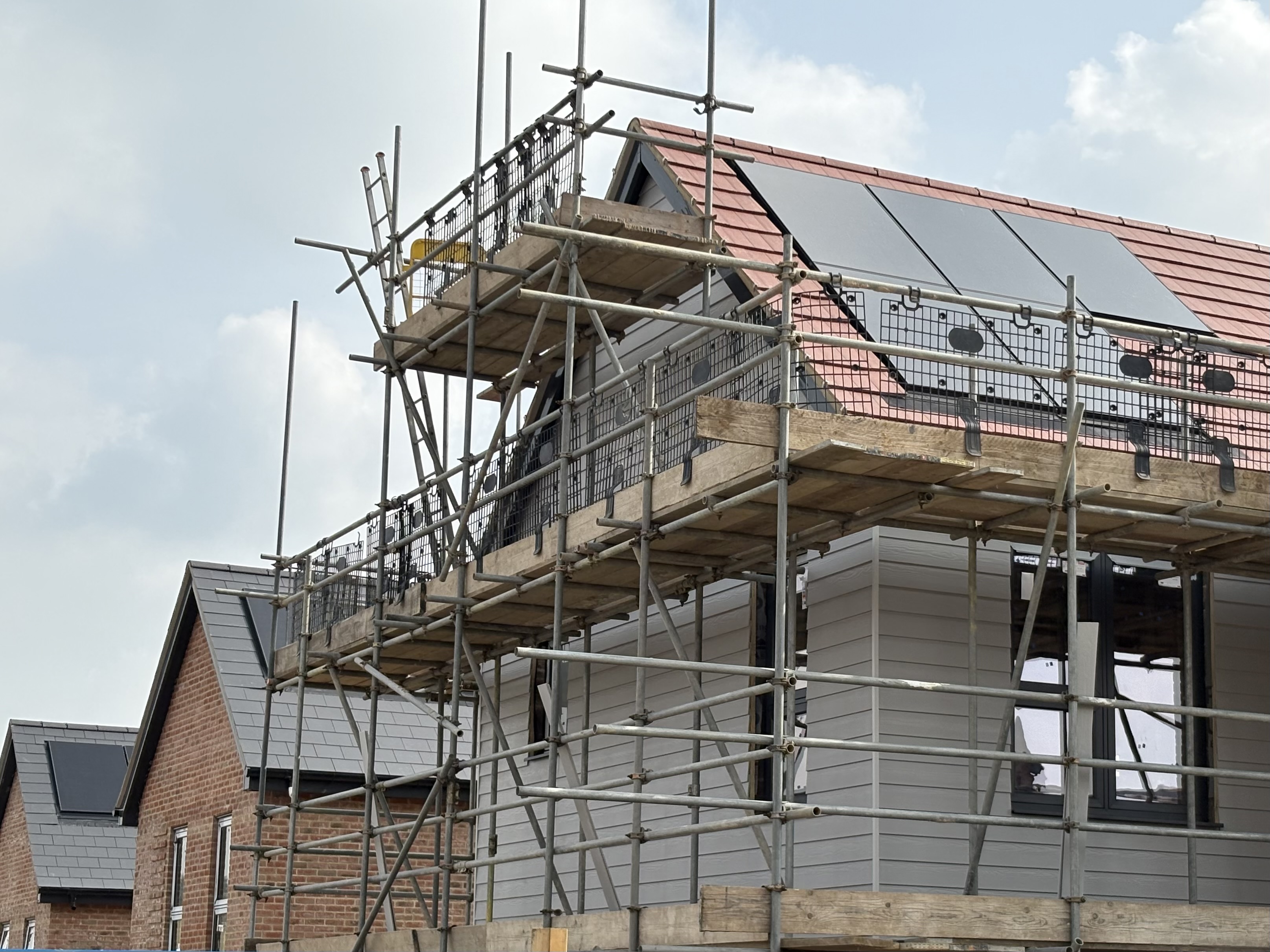 Solar panels are now mandatory on all new builds
