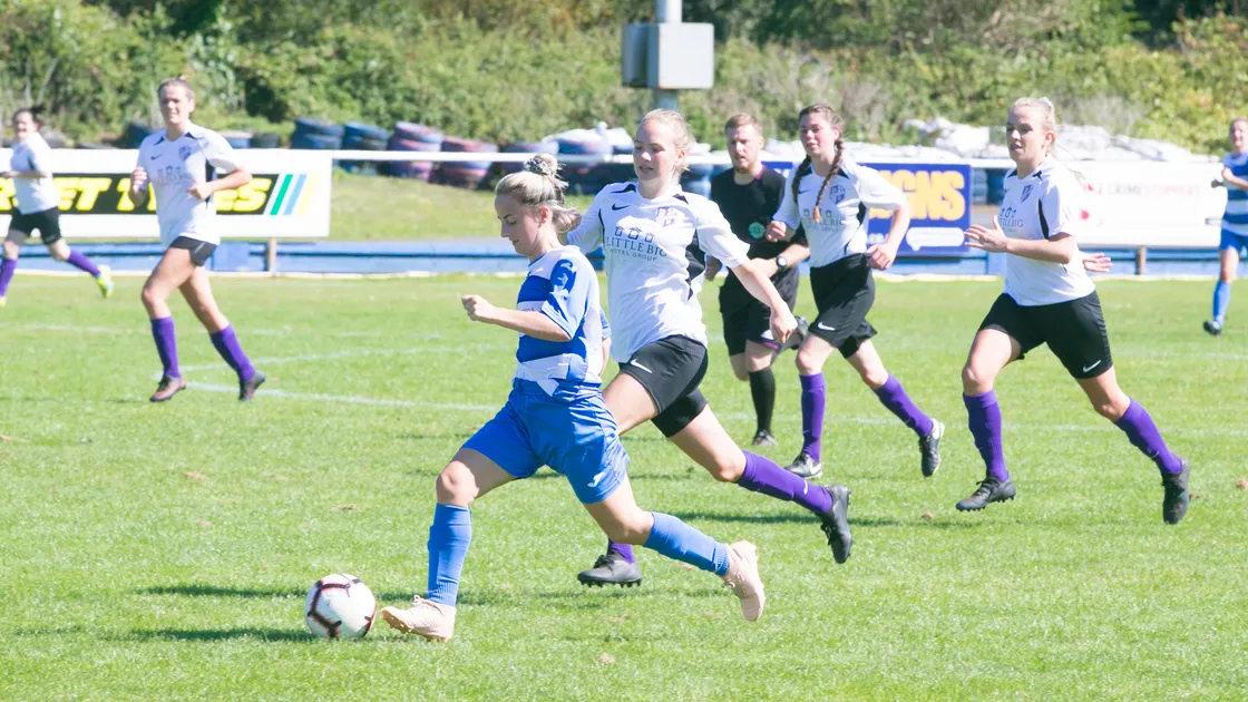 Guernsey Ladies played in the CI Women's League before the pandemic brought it to a halt. (29896544)