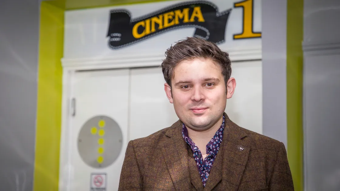 Daniel Phillips-Smith, the manager of the Mallard Cinema, said that it had fared well since reopening in June after lockdown. As a small independent cinema, it was still able to show new releases, but the titles were not big enough to sustain major chains such as Cineworld, which is closing all its UK branches indefinitely from tomorrow. (Picture by Sophie Rabey, 28770295)