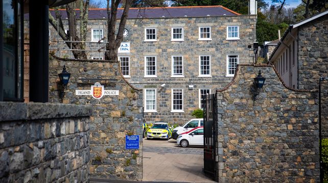 Evacuation at the Police Station after unexploded ordnance is brought in