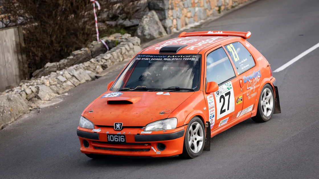 John Eborall and Alex Rosamond are among the crews signed up for another crack at the Guernsey Rally this month