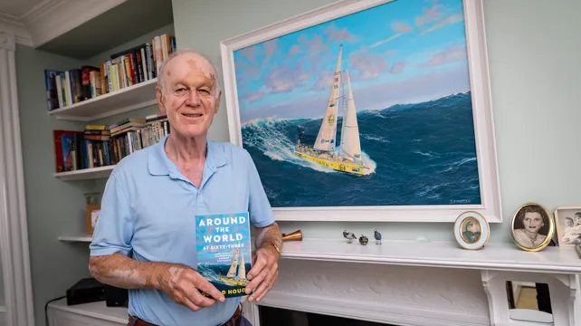 Islander navigates writing book on wife’s sailing quest
