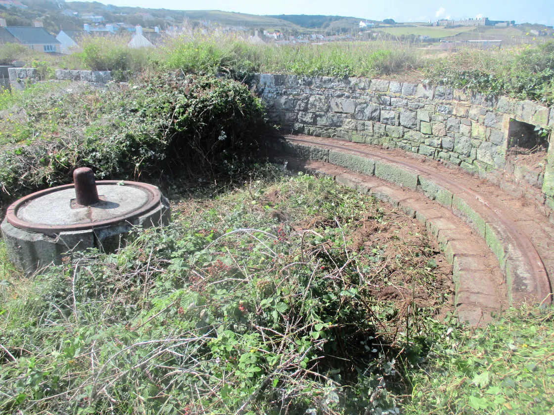 One of the gun positions at Doyle's Battery (30543825)