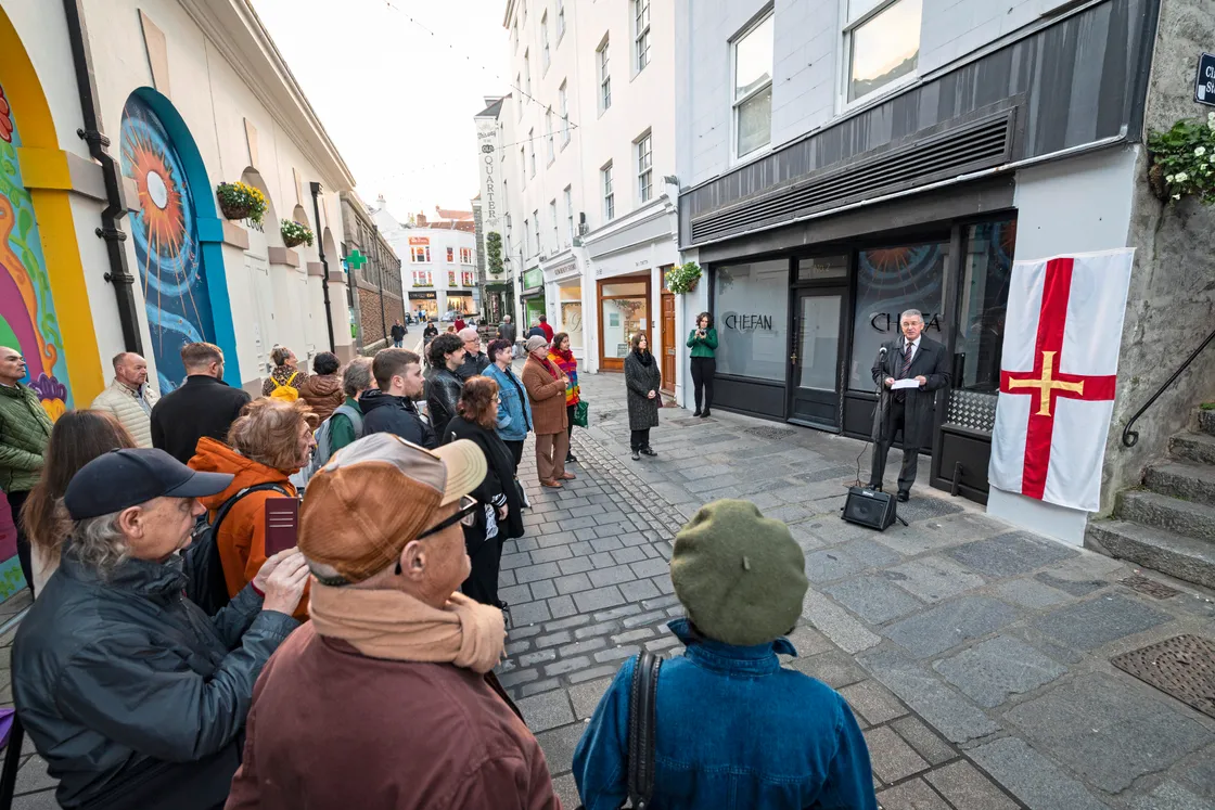 David’s sisters both attended, and one of them, Wendy McHugh, read one of his poems