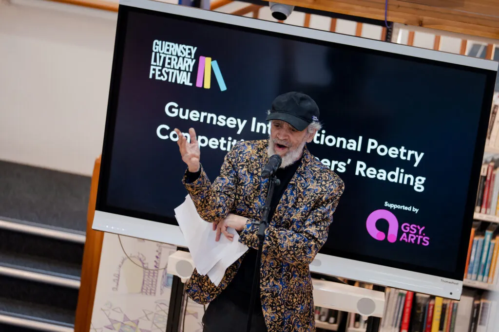 The Guernsey International Poetry Competition was judged by John Agard