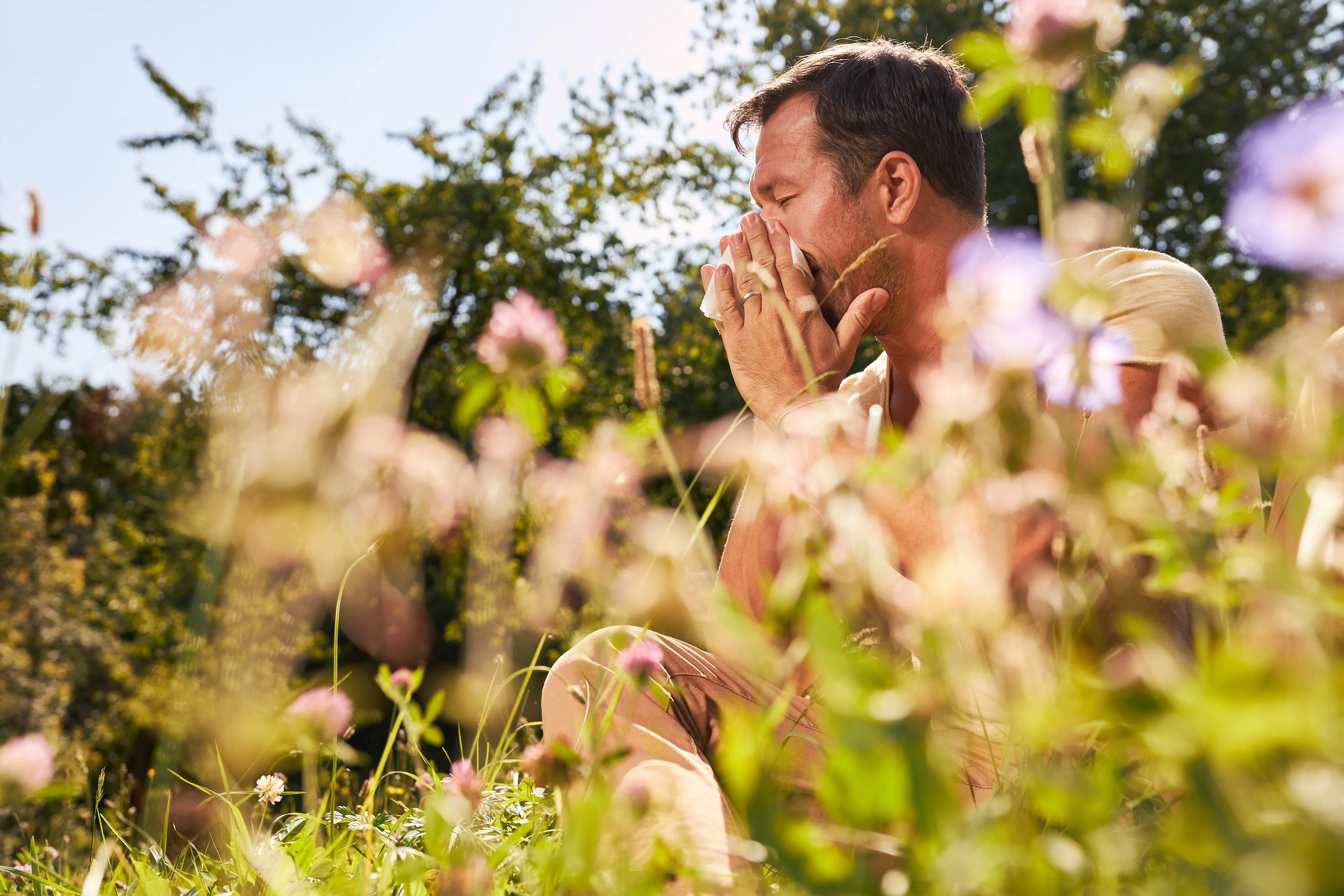 Hay fever misery hits islanders as pollen levels soar